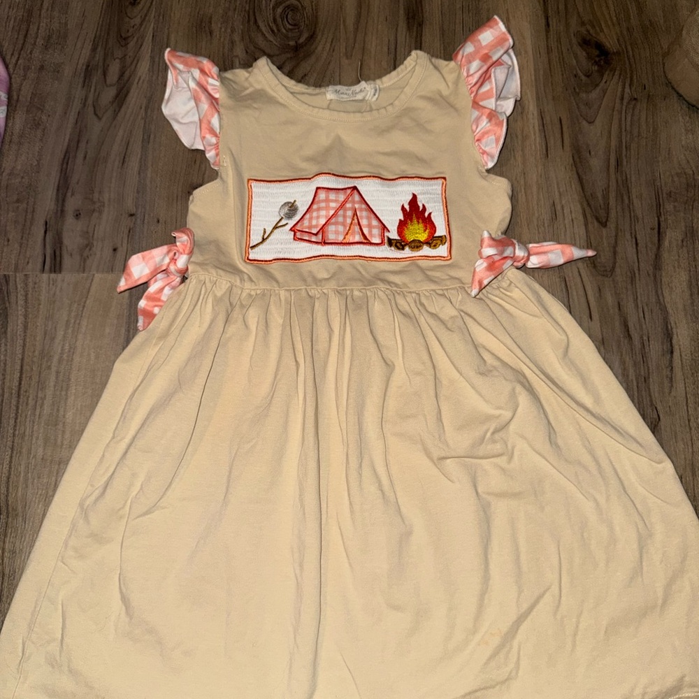 Campfire Smocked Girls Dress
